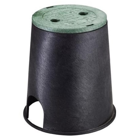 Bbq Innovations 111BC 10 in. Round Valve Box with Cover BB1784468